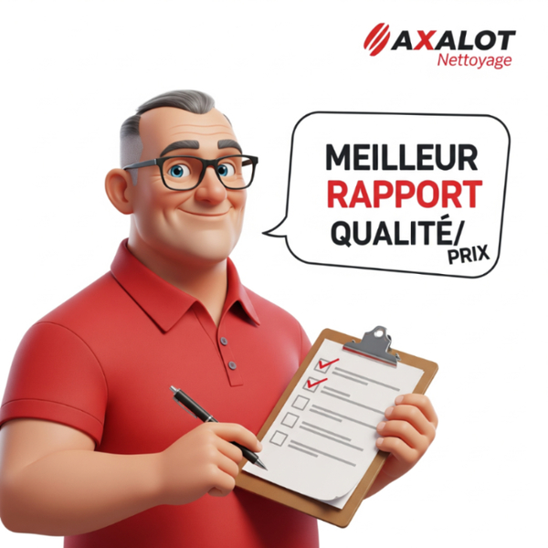 Photo de couverture de AXALOT NETTOYAGE MOSELLE "Nettoyage de bureaux, vitres, Airbnb à Metz / Thionville - Devis en 24 H. Services fiables.